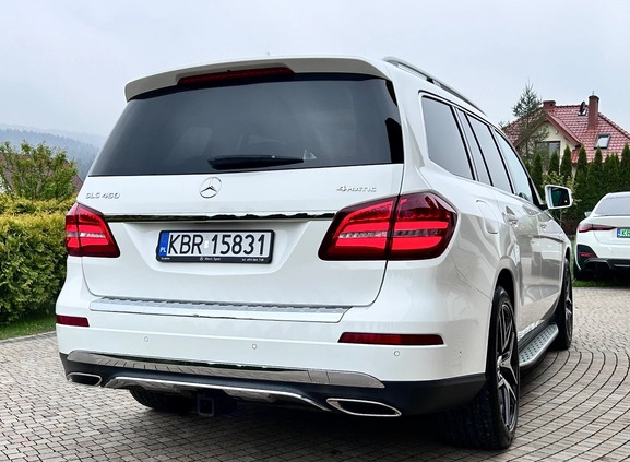 Mercedes-Benz GLS cena 209000 przebieg: 124000, rok produkcji 2018 z Czchów małe 631